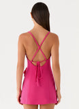 Avenya Mini Dress Fuchsia