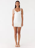 Laufey Mini Dress White