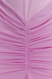 Roisin Slinky Maxi Dress Powder Pink