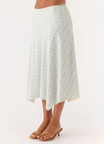 Katta Midi Skirt Vintage Stripe