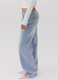 Keanna Low Rise Denim Jeans Light Blue
