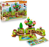 LEGO DUPLO Town Discovery Forest with Wild Animals 10480 Preschool Building Toys for Toddlers Ages 3 Sturdy Build for Pretend Play Fine Motor Skills 131 pieces Gift Idea