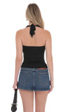 Starfish Two Piece Top Set in Black