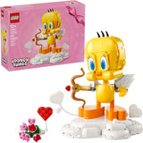 LEGO Looney Tunes Sweetheart Tweety Bird Building Toy for Adults Kids Tweety Figure W Display Pedestal Accessories for Girls Boys Ages 12 Gift for Looney Tunes Fans 40824