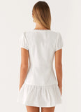 Simply Yours Mini Dress White