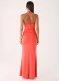 Aminata Maxi Dress Burnt Coral