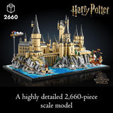 LEGO Harry Potter Hogwarts Castle and Grounds 76419 Building Set Gift Idea for Adults Buildable Display Model Collectible Harry Potter Playset Recreate Iconic Scenes from The Wizarding World
