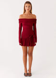 Grazia Mini Dress Red