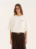 Cream Fourth Country Club Graphic T Shirt