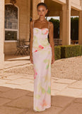 Burning Up Maxi Dress Floral Romance