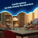 LEGO DREAMZzz Tiger Shark Tank Building Toy for Boys Girls Ages 9 Pretend Play Set for Kids Ages 9 W 2 Build Options Includes 5 Minifigures Gift Idea for Birthdays 71515