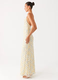 Truly Mine Maxi Dress Yellow