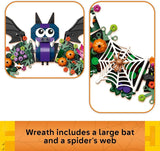 LEGO Halloween Wreath 40825 Building Toys for Boys Girls Ages 12 Halloween Decor Craft W String to Hang 617 pieces Gift for Kids