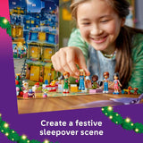 LEGO Friends Advent Calendar 2025 Building Toy Holiday Countdown Set for Girls Boys Ages 6 24 Buildable Surprises 5 Minidolls 5 Pets Kids Gift Idea for Christmas 42668