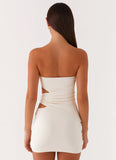 So Iconic Mini Dress Ivory