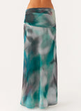 Rimi Maxi Skirt Sea Splash