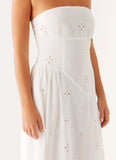 Sunkissed Maxi Dress Ivory