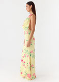Like You Better Maxi Dress Lemon Soleil