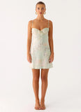Reflection Mini Dress Mystic Paisley