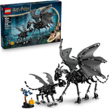 LEGO Harry Potter Thestral Family Building Toy Pretend Play for Kids Boys and Girls Ages 10 Collectible Harry Potter Poseable Action Figures Gift Idea for Birthdays 76458