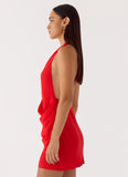 Calanbra Mini Dress Red