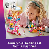 LEGO Friends Candy Cupcake Ferris Wheel 42700 Building Toy for Girls Boys Ages 7 Toy Playset W 3 Minidolls for Pretend Play 602 pieces Gift for Birthdays