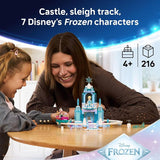 LEGO Disney Frozen Elsas Ice Castle Snow Ride Adventure Building Toy Frozen Toys for Girls Boys Ages 4 Disney Gift for Kids 43281