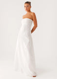 Sunkissed Maxi Dress Ivory