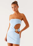So Iconic Mini Dress Blue