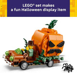 LEGO Jack O Lantern Pickup Truck 40822 Building Toys for Boys Girls Ages 8 Halloween Decor Craft 177 pieces Gift for Kids