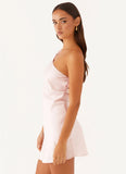 Lights Out Mini Dress Pink