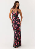 Lorrieanne Maxi Dress Midnight Bloom