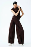 Beatrix High Rise Denim Jeans Chocolate