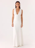 Options Maxi Dress White