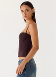 Ame Underwire Top Chocolate
