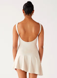 Dune Whisper Mini Dress Ivory
