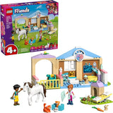 LEGO Friends Animal Vet Clinic Building Toy Playset for Preschool Girls Boys Ages 4 Gift for Birthdays W Valeria Zac Minidolls 5 Toy Pets Accessories 42696