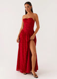 Adira Maxi Dress Red