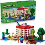 LEGO Minecraft The TNT Jungle House Building Toy Minecraft Toy for Boys and Girls Ages 8 Gift for Birthdays Video Game Playset for Fans 21275