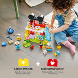 LEGO DUPLO Disney Mickey Mouse Clubhouse with Minnie Pluto 10465 Birthday Gifts for Girls Boys Ages 2 Disney Building Toy for Toddlers 87 pieces Fine Motor Skills Figures Playset