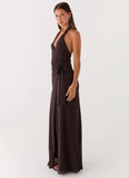 So Chic Maxi Dress Cool Chocolate