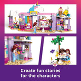 LEGO Friends Unicorn Dream Café Building Toy for Girls Boys Pretend Playset for Kids Ages 6 Gift for Birthdays W Paisley Aliya Iza Minidolls Accessories 42684