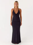 Fine By Me Maxi Dress Black