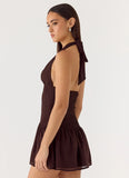 Holden Mini Dress Chocolate