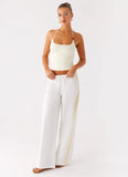 Palm Beach Top Yellow