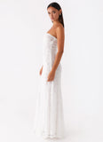 Lolita Lace Maxi Dress Ivory