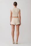 Anahita Linen Short Natural