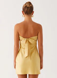 Yulina Mini Dress Yellow