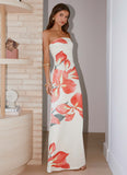 Bellanca Strapless Maxi Dress Siena Floral
