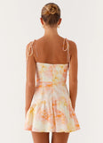 Abby Mini Dress Floral Print